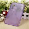 TPU Gel Case for Samsung Galaxy Tab 2 (7) P3100 / P3110 X Line Purple (OEM)